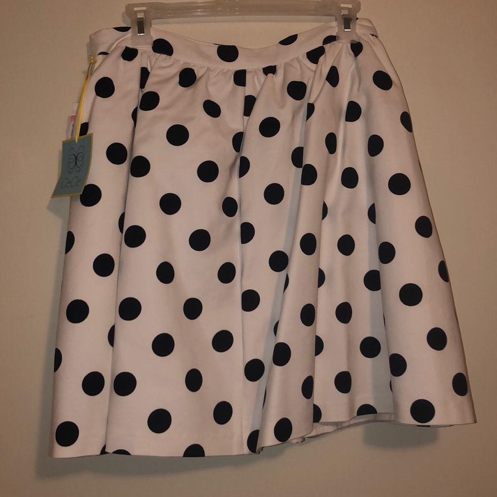 Polka dot skirt